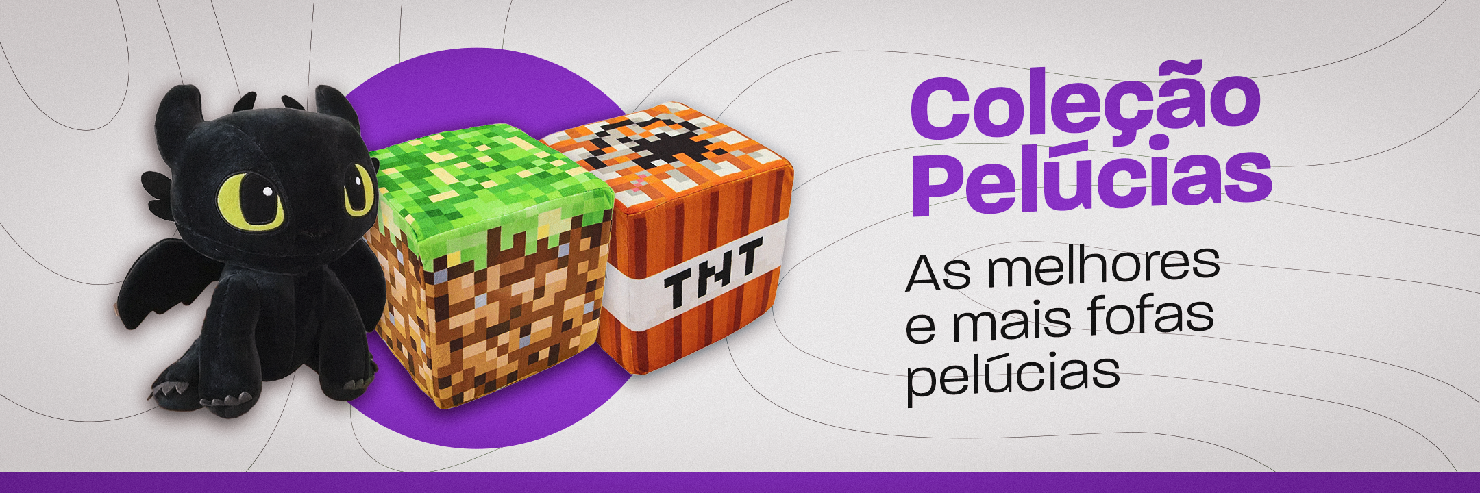 Pelúcias e Almofadas