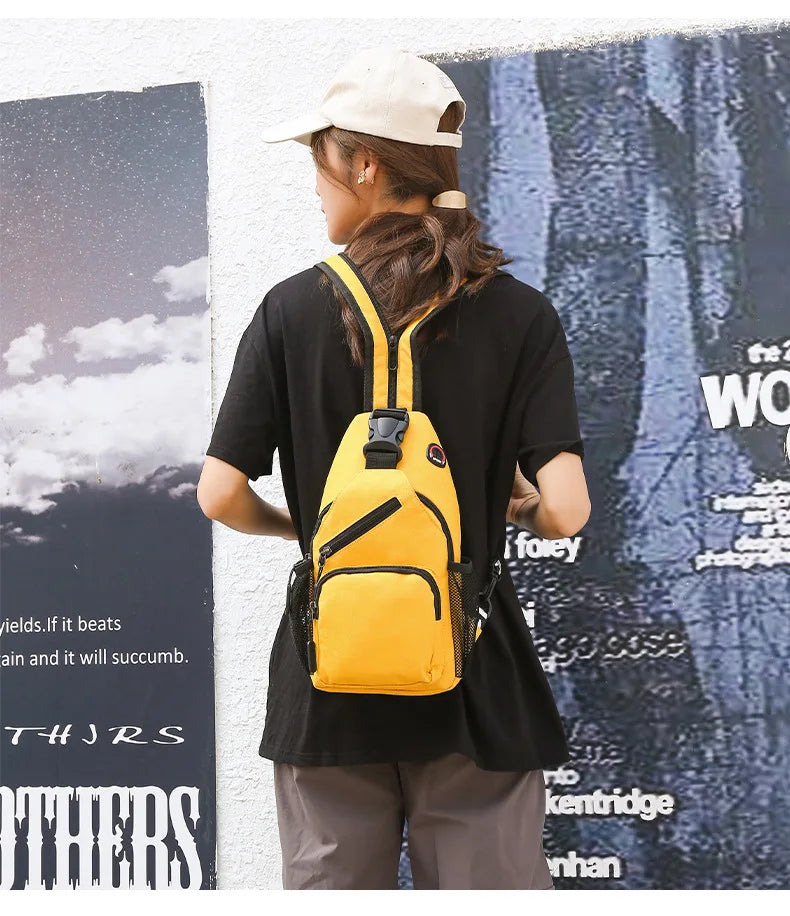 Mochila Compacta Moderna Summer Bag 2 em 1