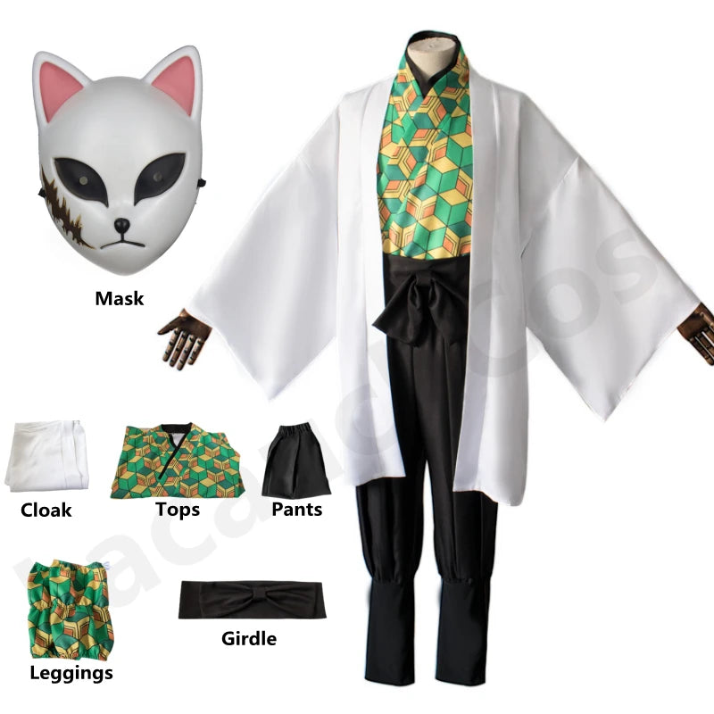 Fantasia Cosplay Adulto e Infantil Sabito