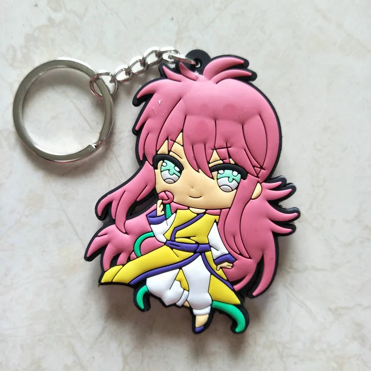 Chaveiro Místico Yu Yu Hakusho Kurama e Hiei