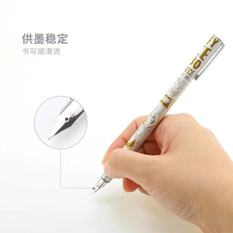 Estojo Metal + Kit de Canetas One Piece