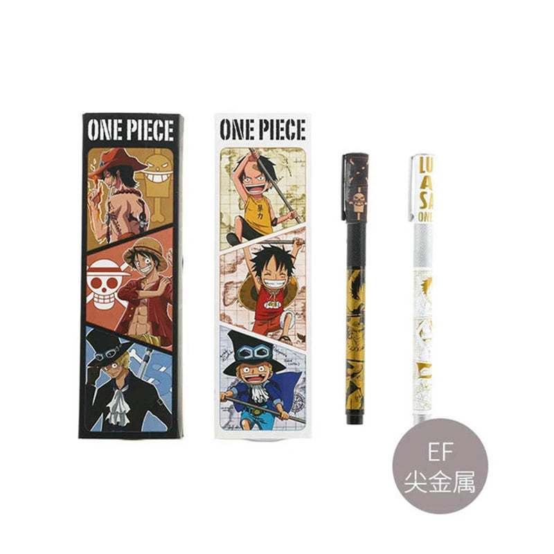 Estojo Metal + Kit de Canetas One Piece