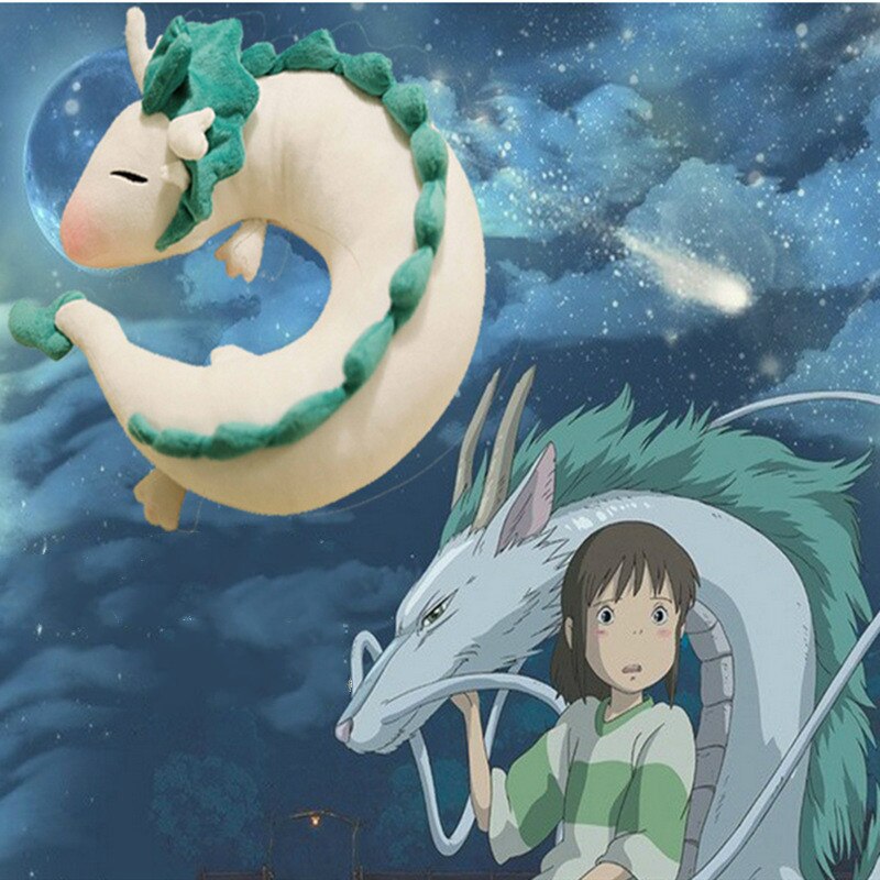 Almofada Haku, “A Viagem de Chihiro”