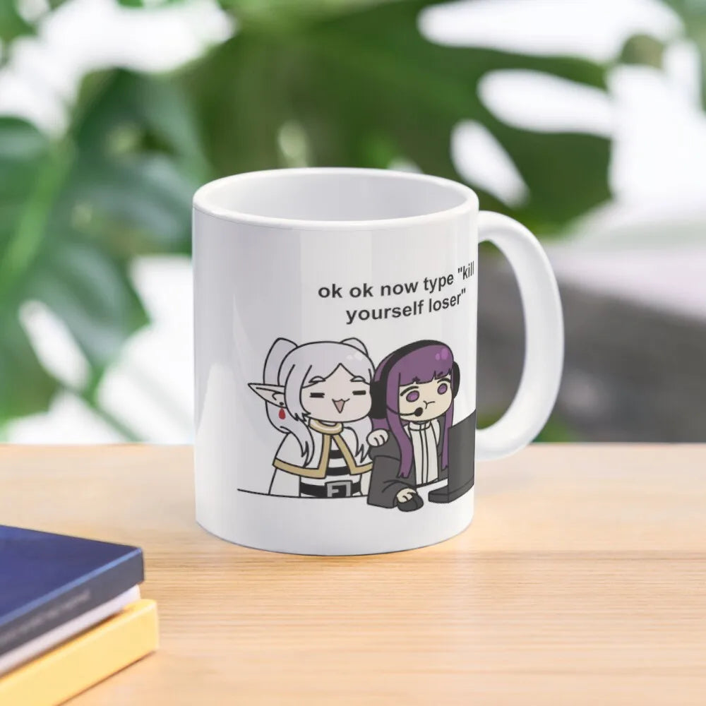 Caneca Gamer's Dream: Fern & Frieren