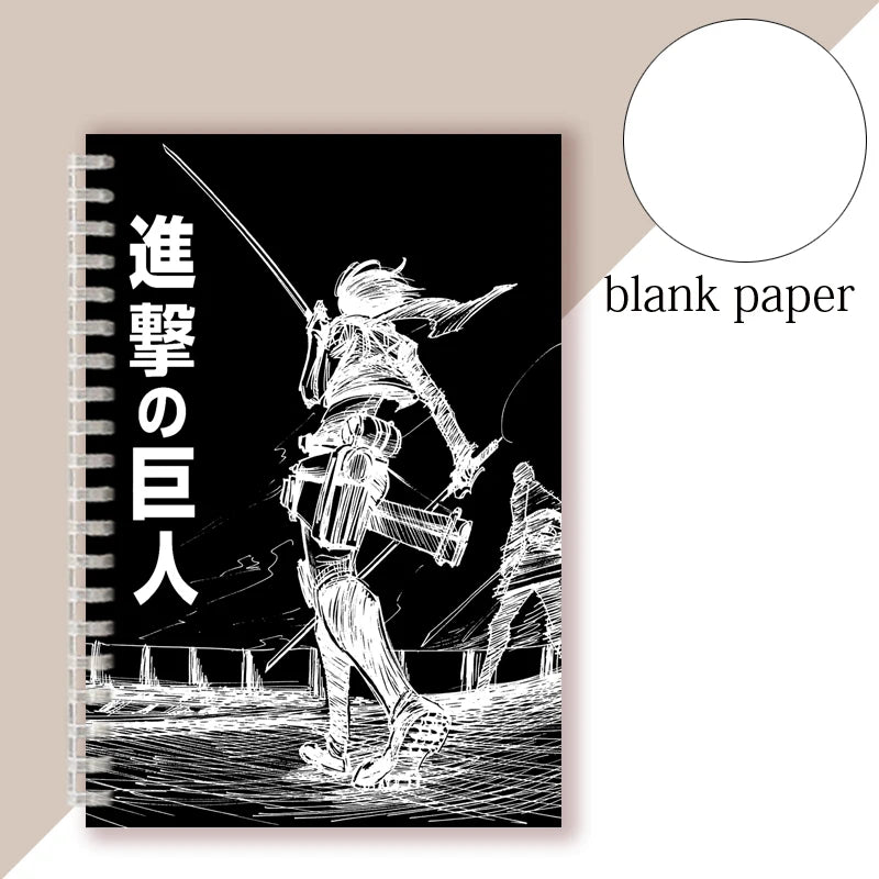 Caderno 1 Matéria Attack On Titan