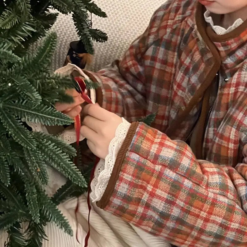 Jaqueta Xadrez Mickey Dreams Edição Y2K