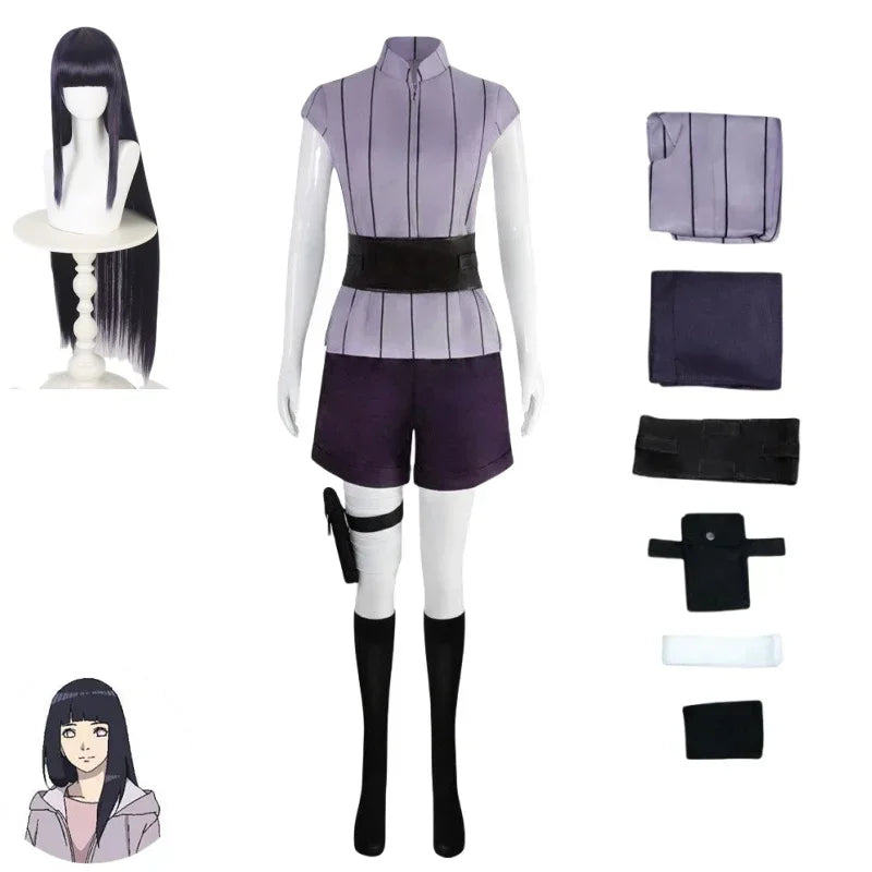 Fantasia Cosplay Hinata Hyuga – Edição Boruto