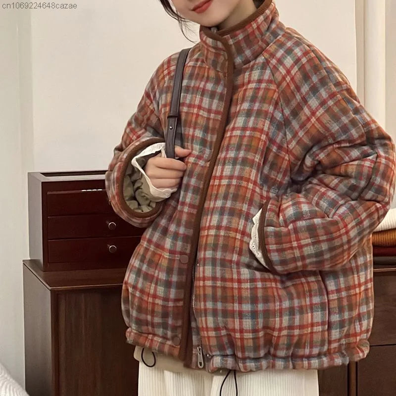 Jaqueta Xadrez Mickey Dreams Edição Y2K