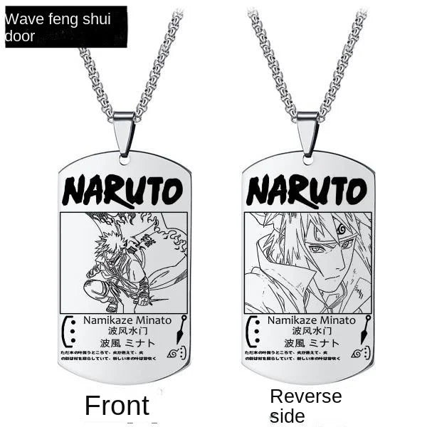Colar DogTag Naruto Uzmaki