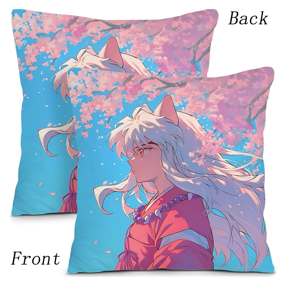 Almofada Inuyasha, Estampas Dupla Face (45x45cm)