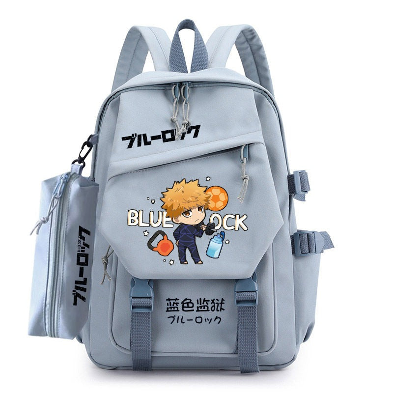 Mochila Bloco X Blue Lock