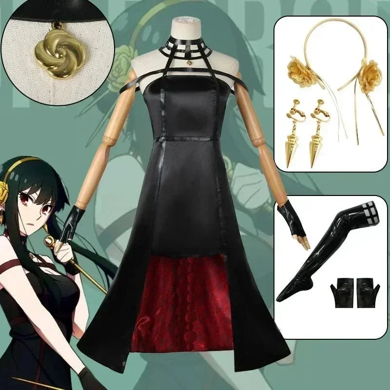 Fantasia Cosplay Adulto Yor Forger