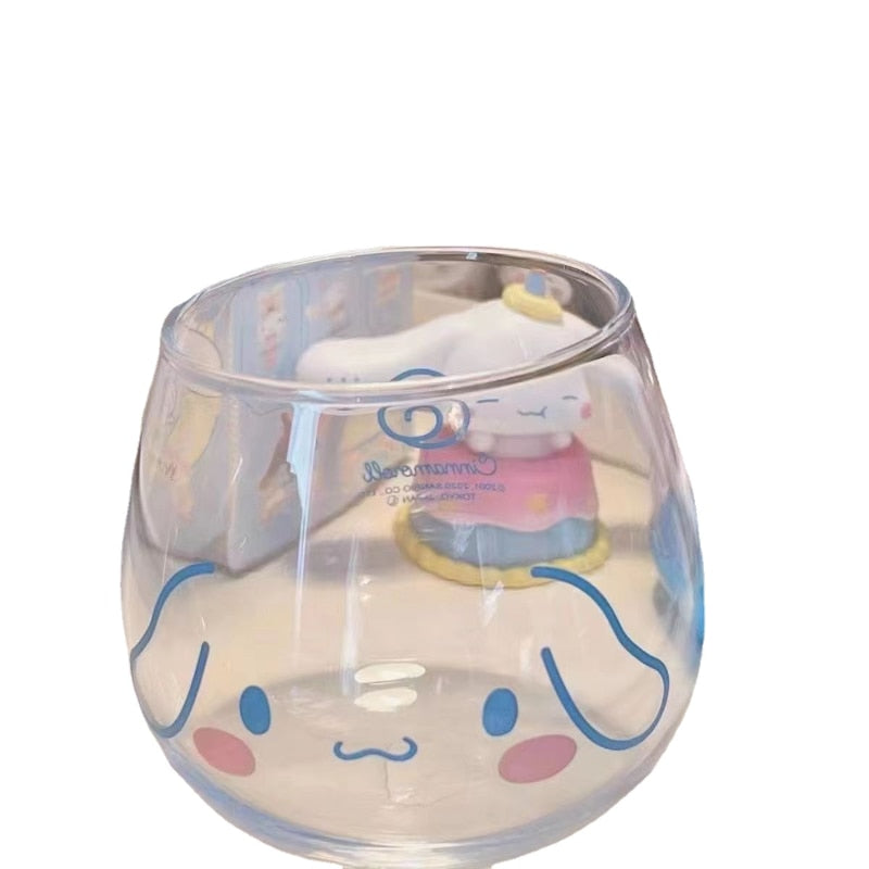Copo de Vidro Hello Kitty e Amigos, Sanrio
