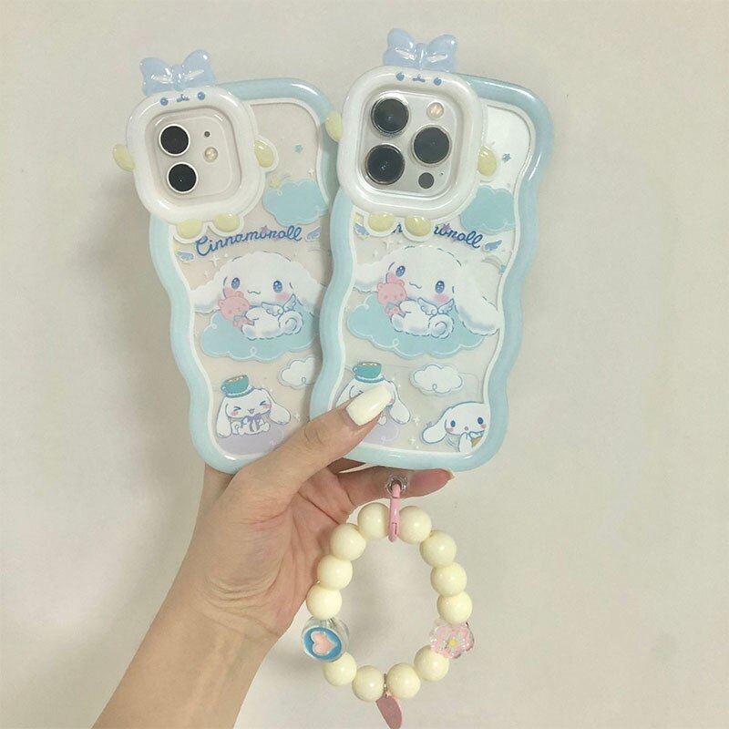 Capinha Cinnamoroll Kawaii Blue (iPhone)