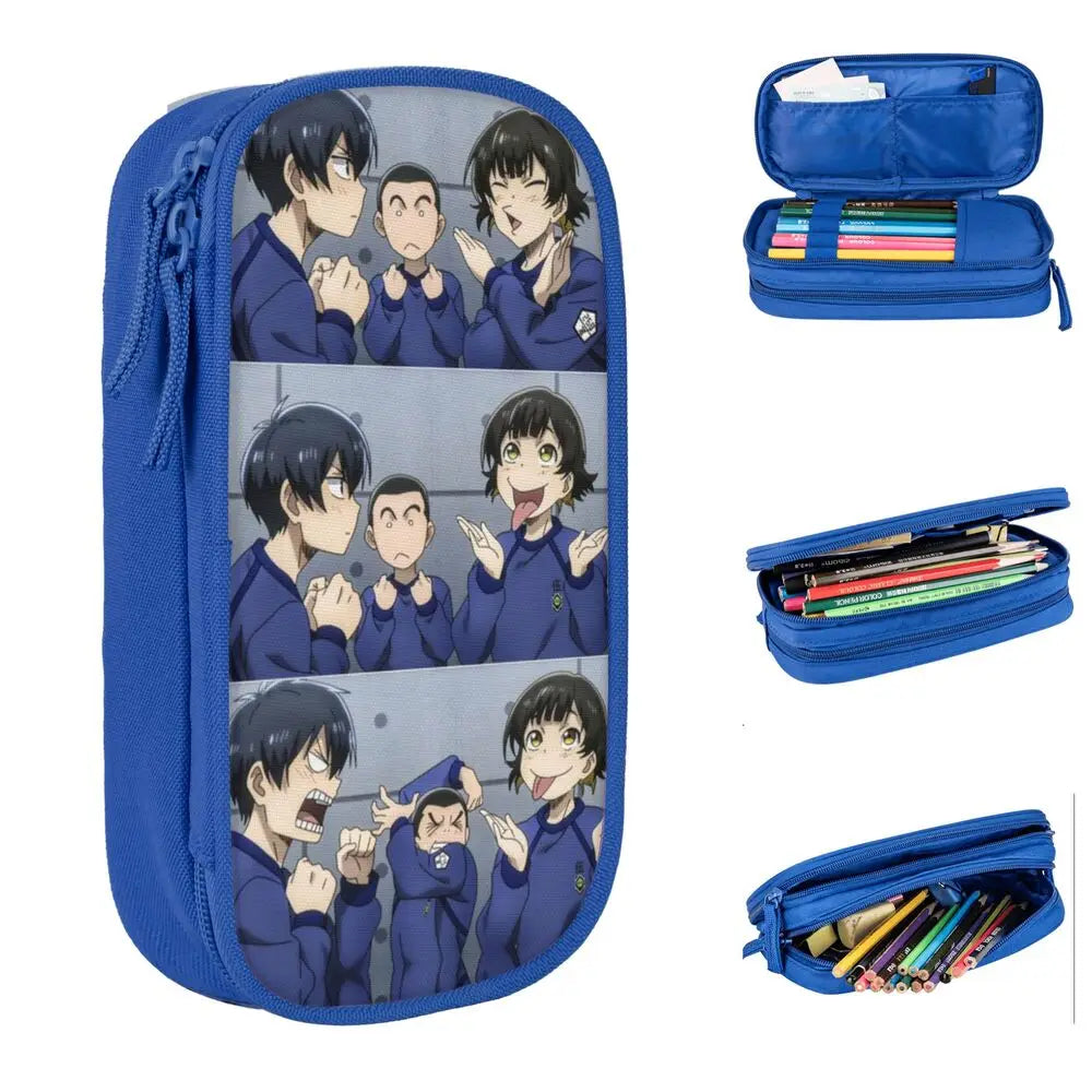 Estojo Cute Blue Lock - Yoichi Isagi