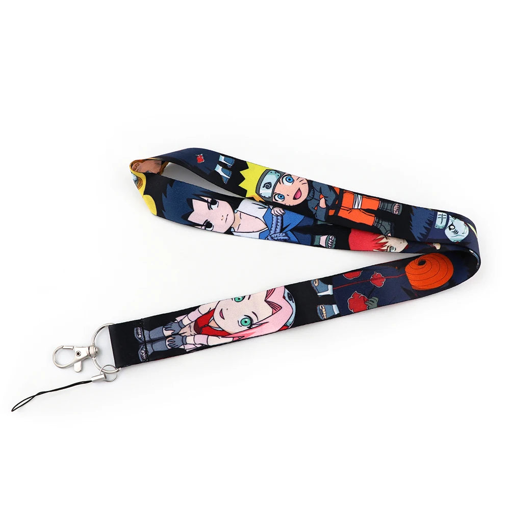 Chaveiro Cordões de Pescoço Com Card, Naruto