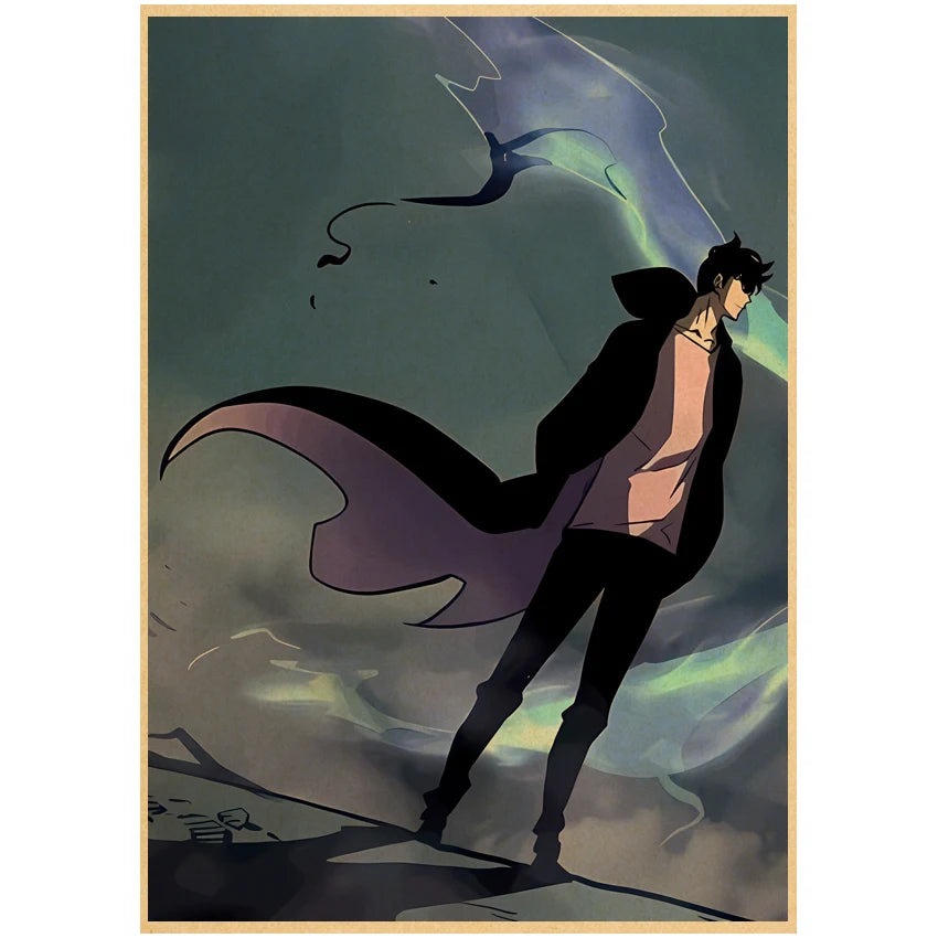 Quadro Retrato da Caçada: Solo Leveling