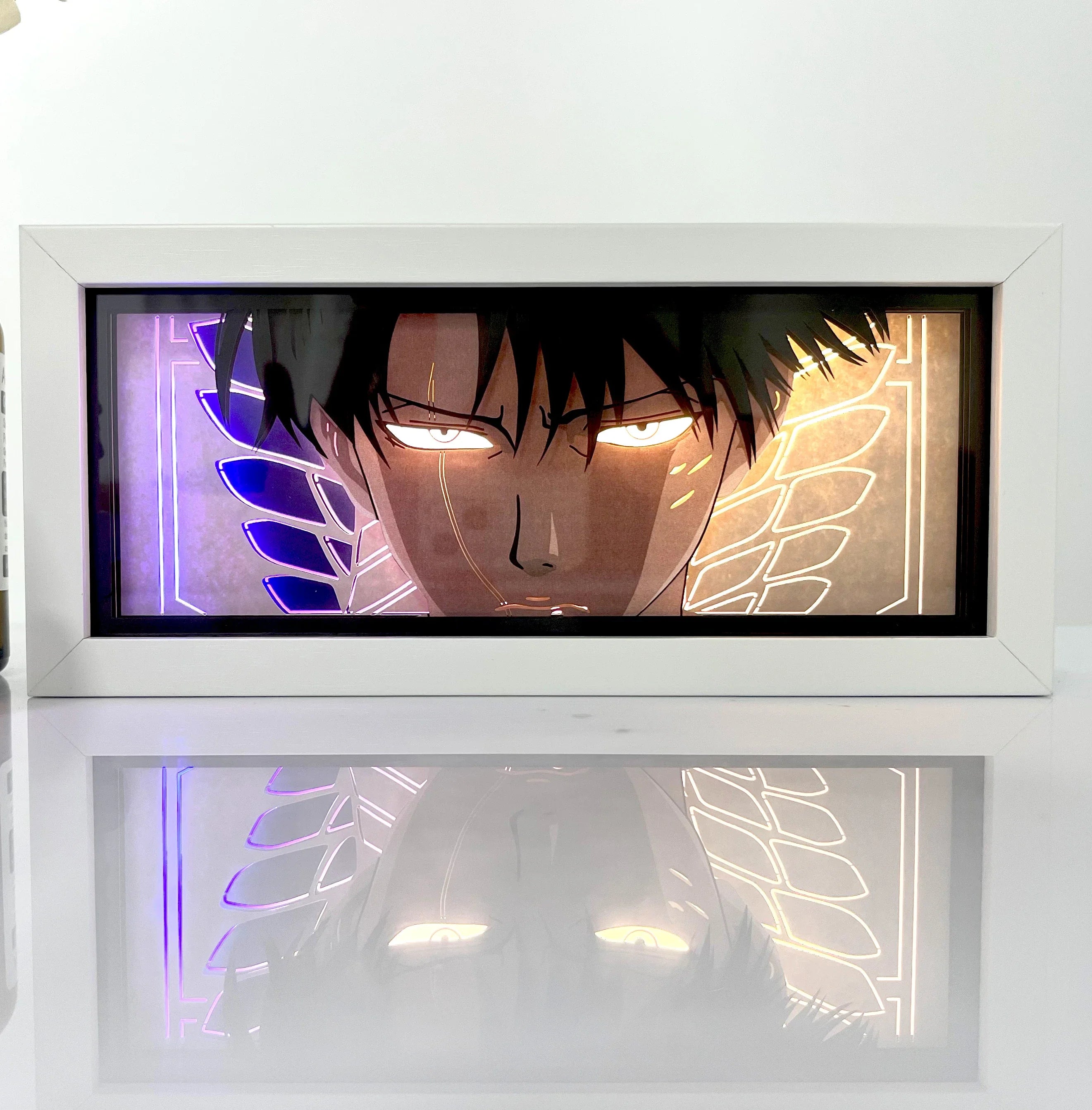 QUADRO LUMINOSO ATTACK ON TITAN, LEVI