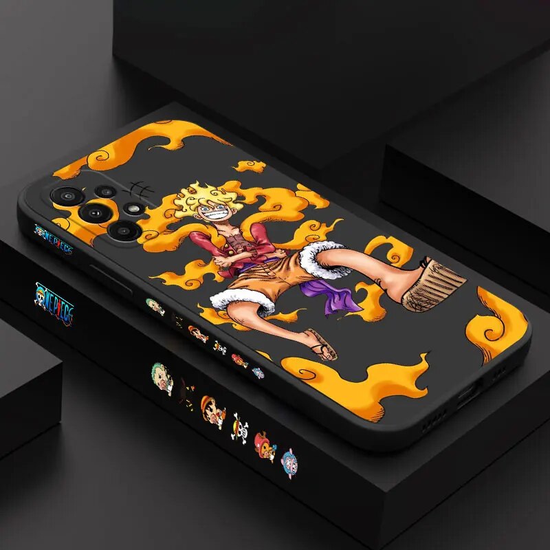 CAPINHA LUFFY GEAR 5 YELLOW (SAMSUNG)