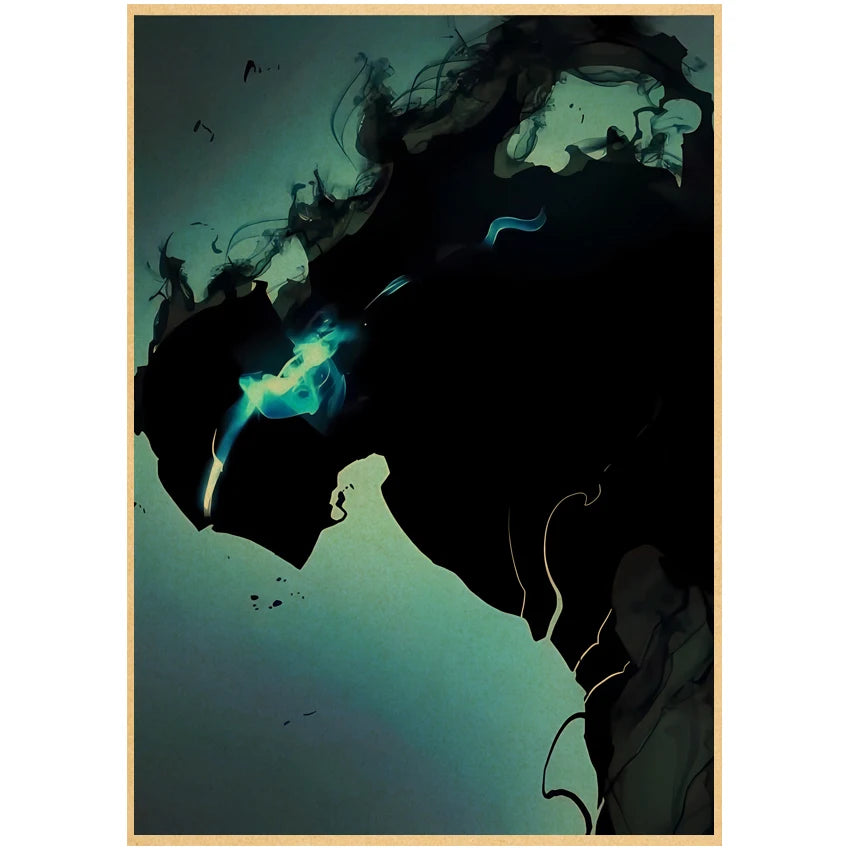 Quadro Retrato da Caçada: Solo Leveling