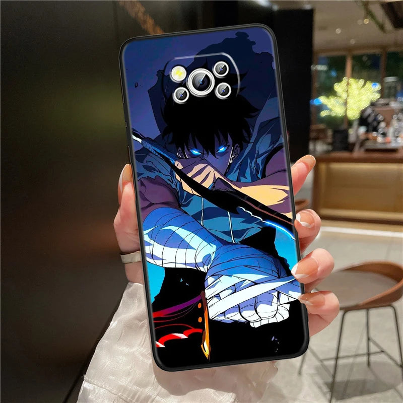 Capinha Shadow Monarch, Solo Leveling (Xiaomi Poco)