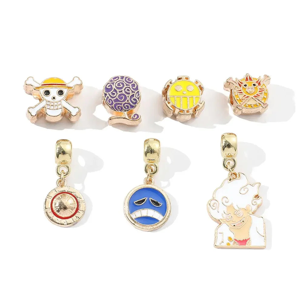 Pulseira Bracelete Pandora One Piece Monkey D. Luffy