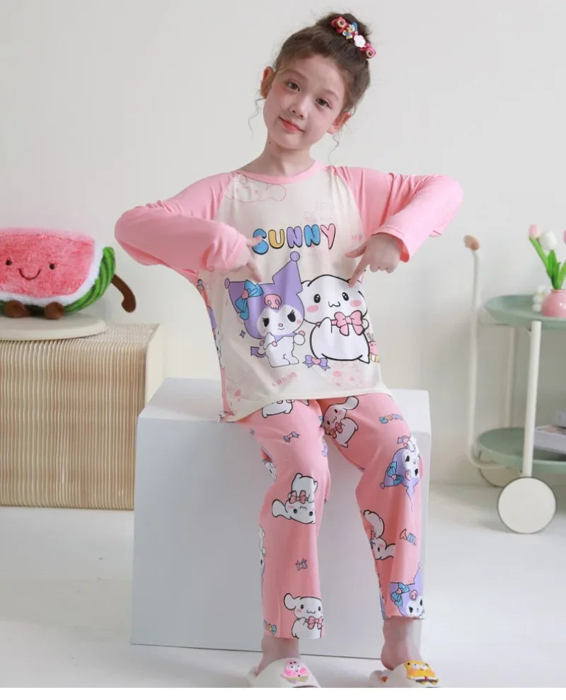 Pijama Kawaii Sanrio – My Melody, Kuromi & Cinnamoroll