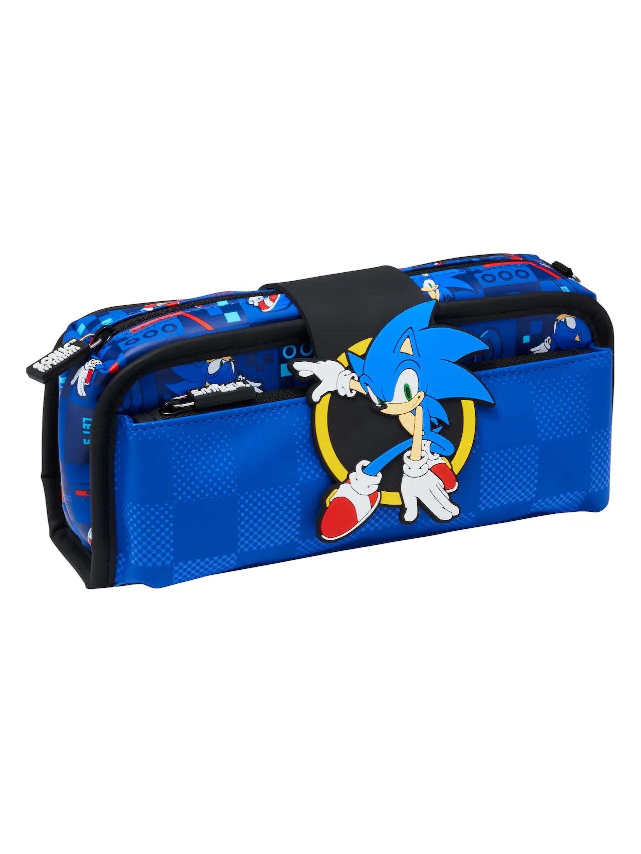 Mochila Smiggle Sonic (Garrafa e Lancheira)