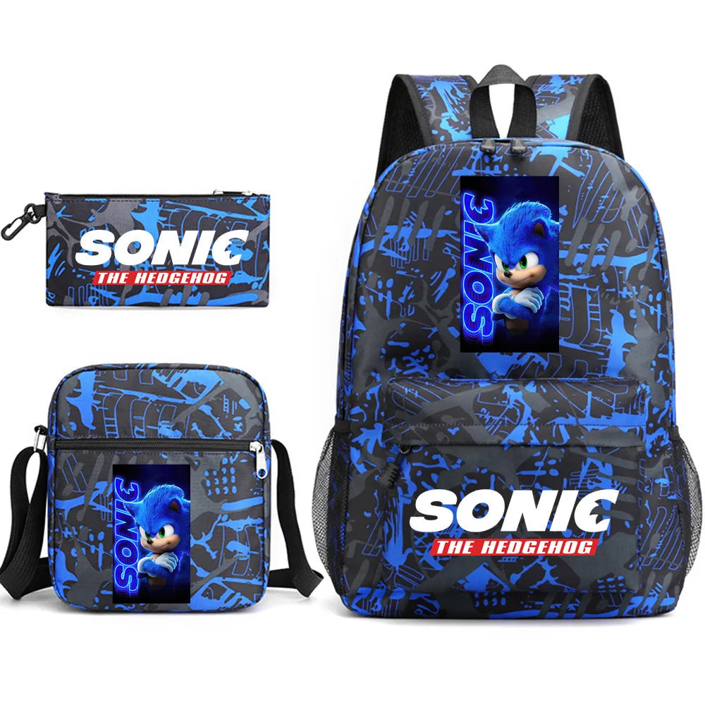 Mochila Sonic & Friends: Três Peças