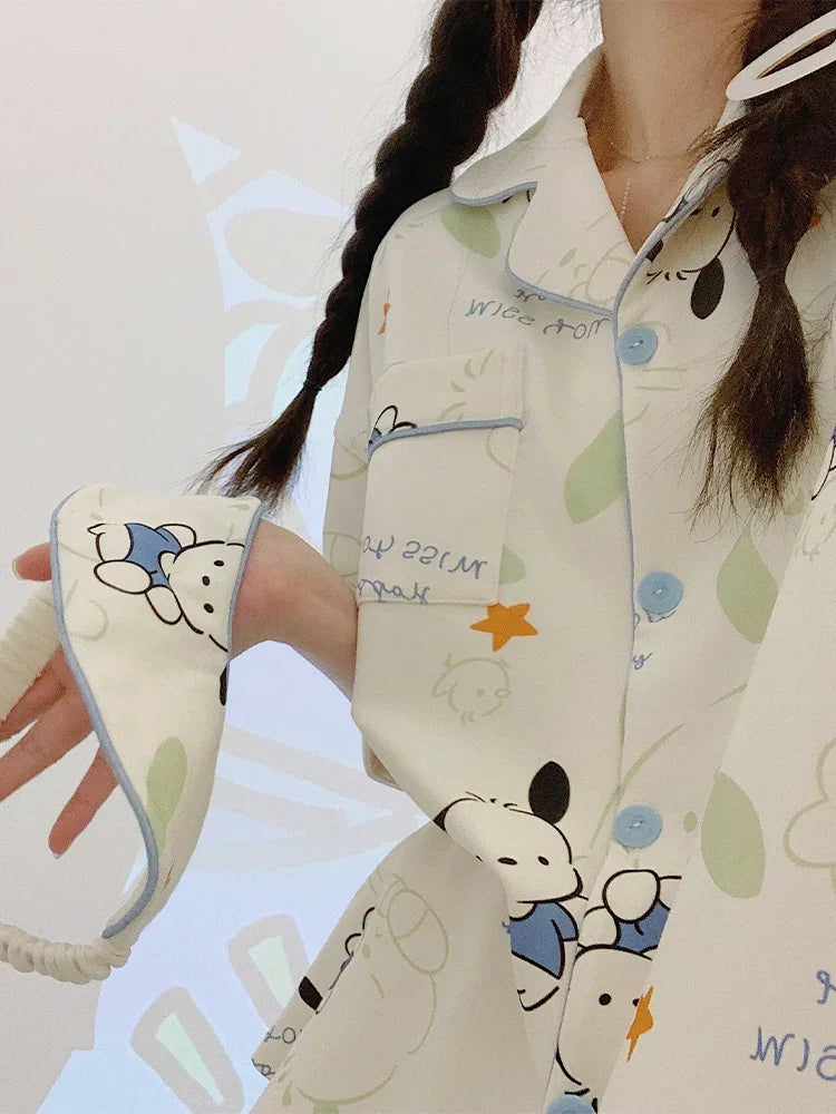 Pijama Pochacco Verão 3 Peças