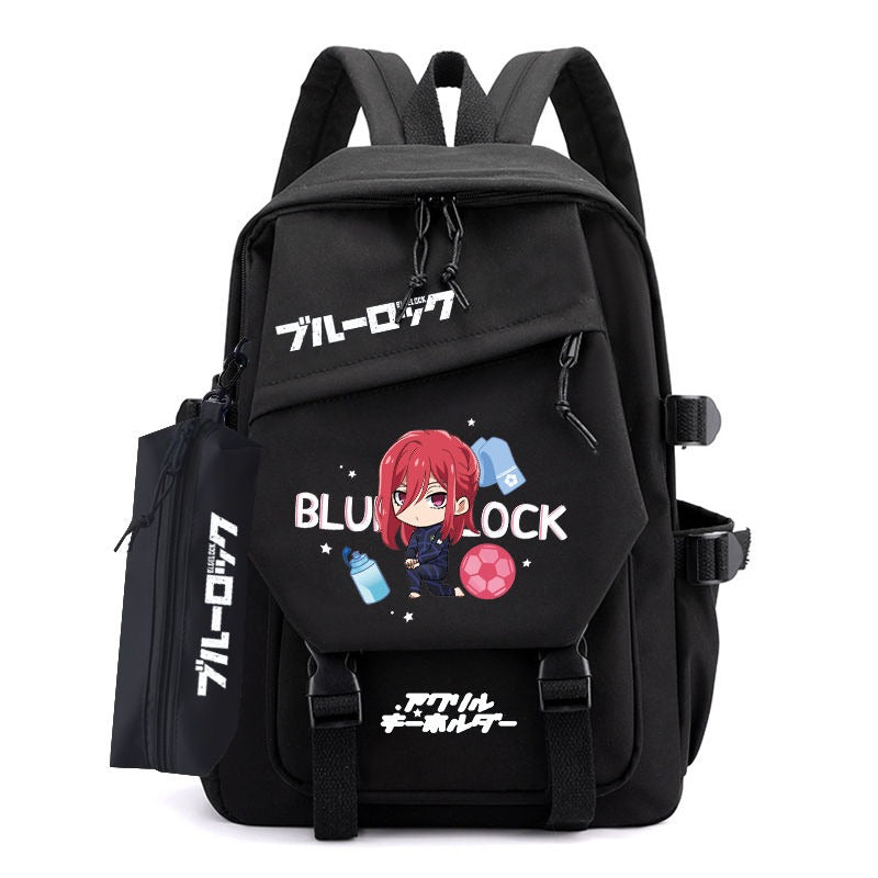 Mochila Bloco X Blue Lock