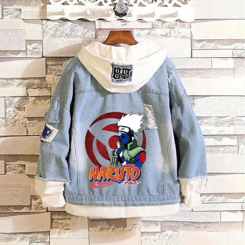 Jaqueta Jeans Naruto