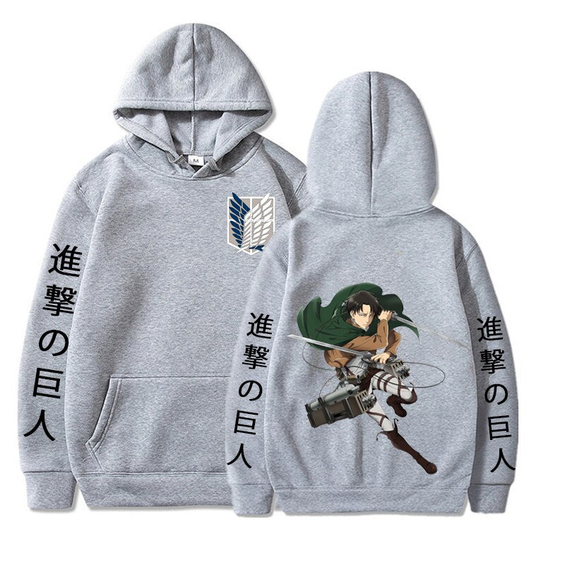 MOLETOM "LEVI ACKERMAN ON FIRE"