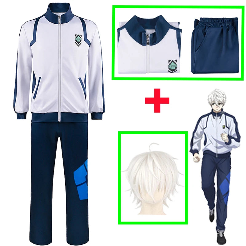 Fantasia Cosplay Adulto e Infantil Blue Lock