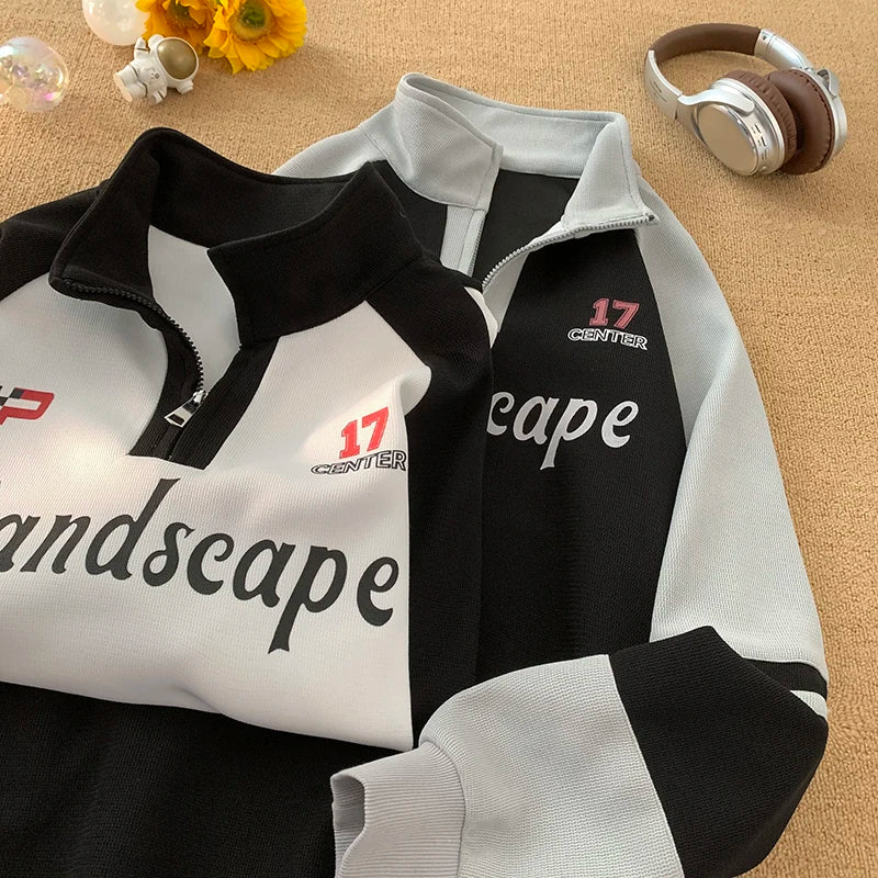 Camisão Lasndscape Y2k Gola Alta