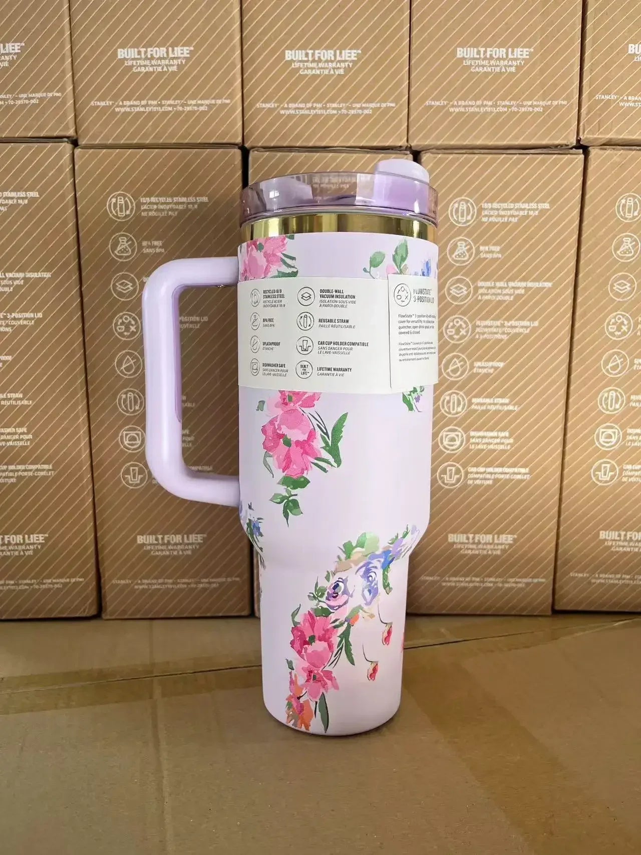 Copo Tumblr Quencher Floral | 1.2L