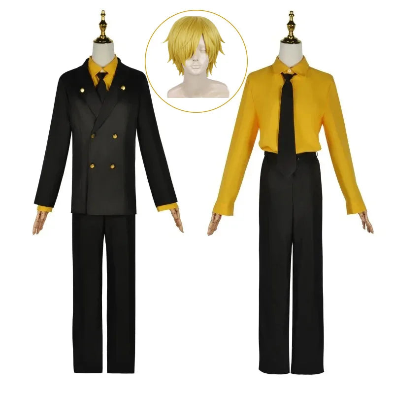 Fantasia Cosplay Sanji Terno Completo
