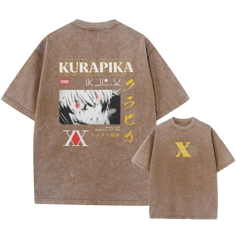 Camiseta Killua, Kurapika & Hisoka, Hunter's Profile Edition