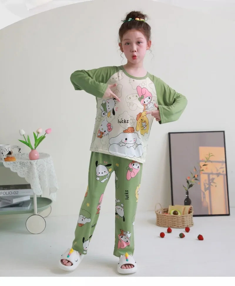 Pijama Kawaii Sanrio – My Melody, Kuromi & Cinnamoroll