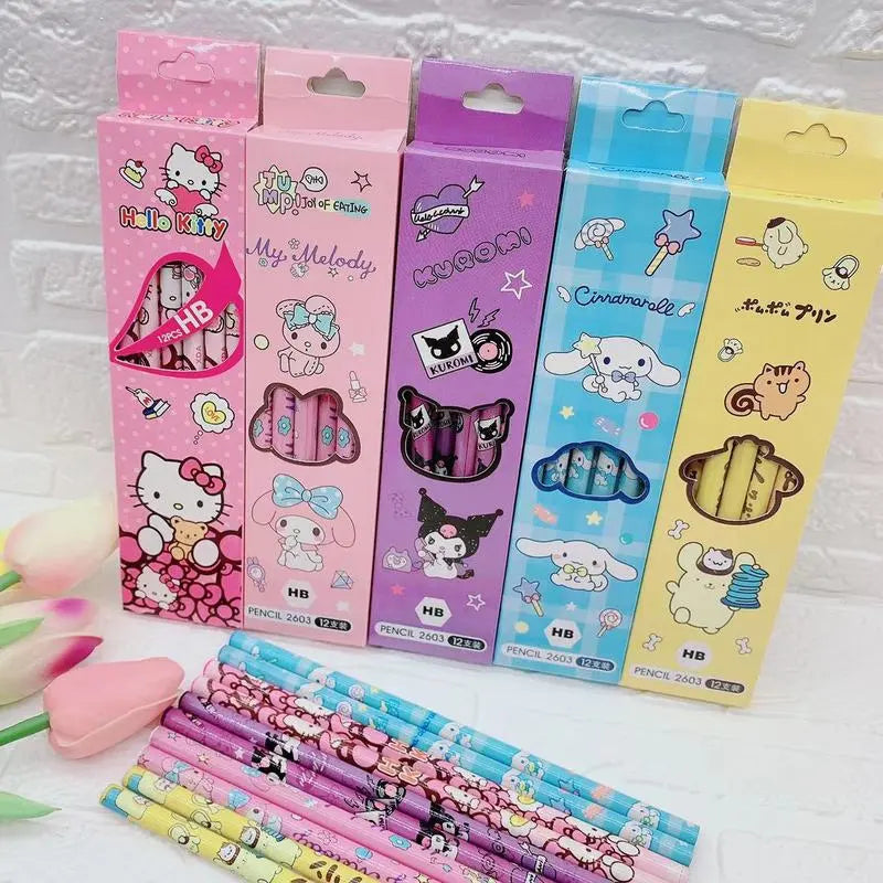 KIT LÁPIS SANRIO 60PEÇAS