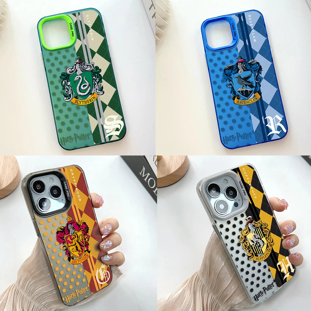 CAPINHAS PARA IPHONE CASAS DE HOGWARTS (HARRY POTTER)