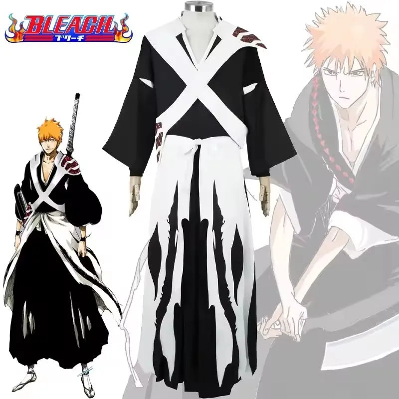 Fantasia Cosplay Adulto Kurosaki Ichigo True Shinigami, Bleach