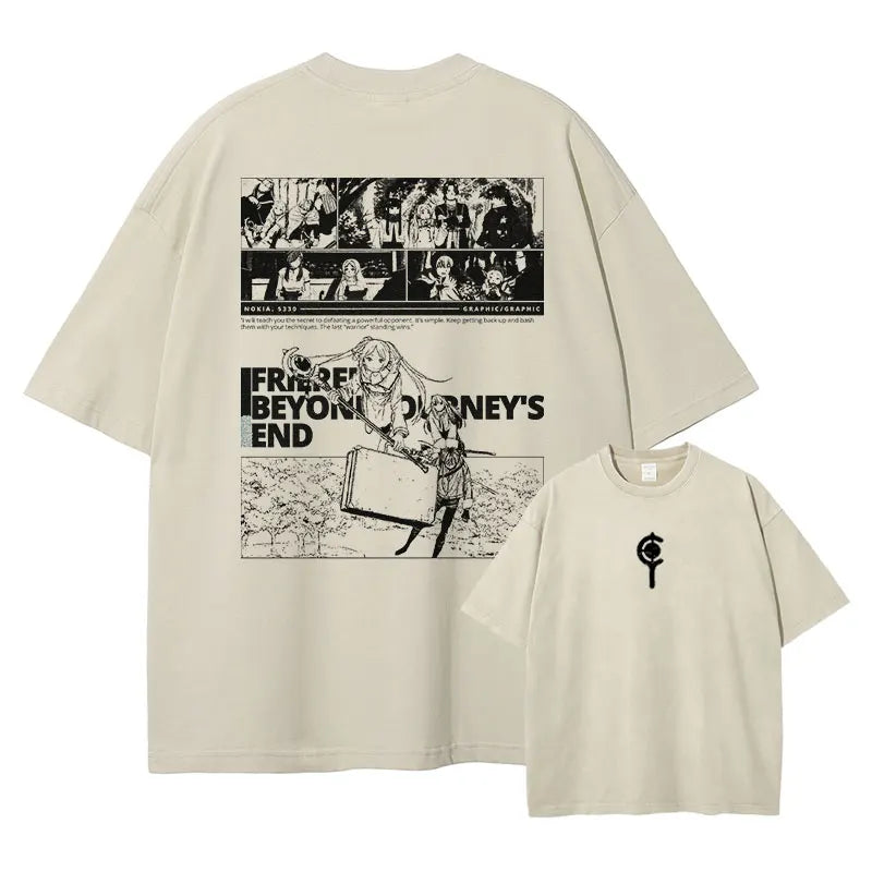 Camiseta Frieren, Viagem Além do Fim