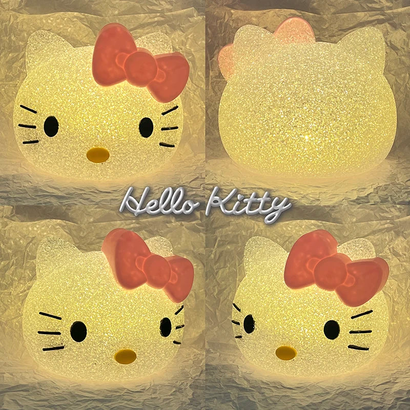 Luminária Noite Estrelada Stitch & Kuromi