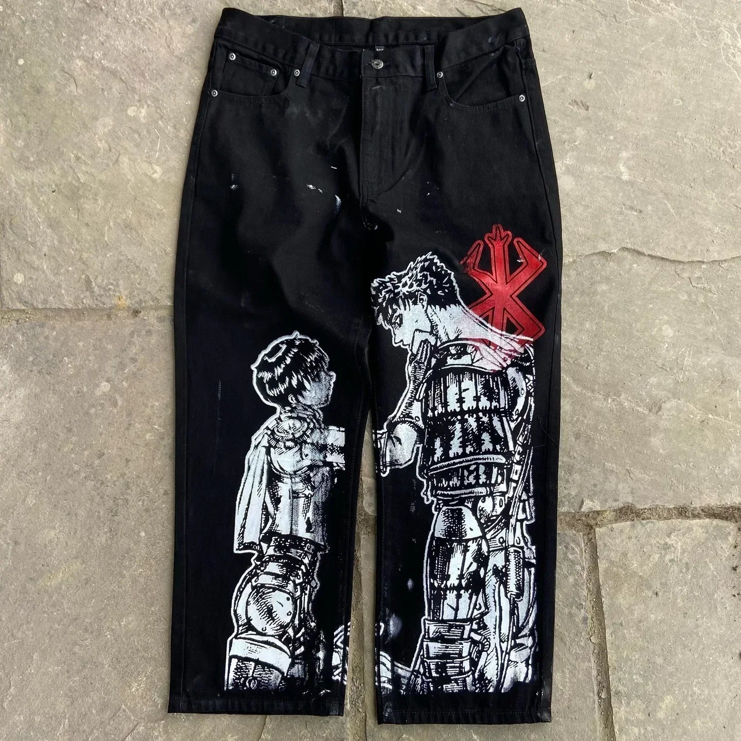 Calça Jeans Berserk: Eclipse Warrior