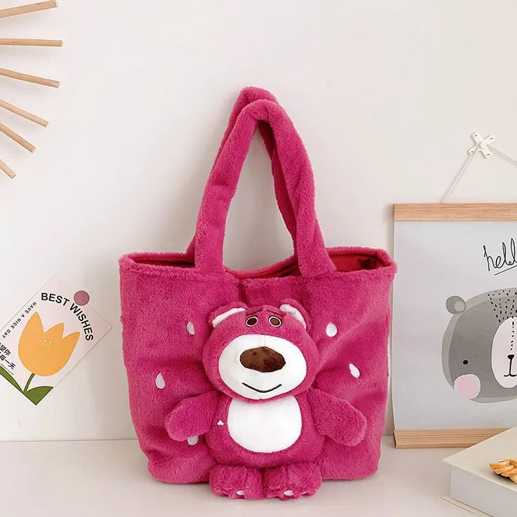 Bolsa Pelúcia Stitch & Lotso
