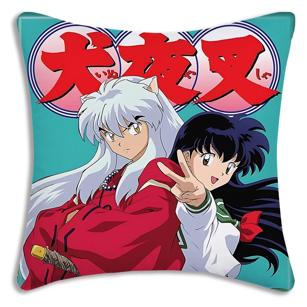 Almofada Inuyasha, Estampas Dupla Face (45x45cm)