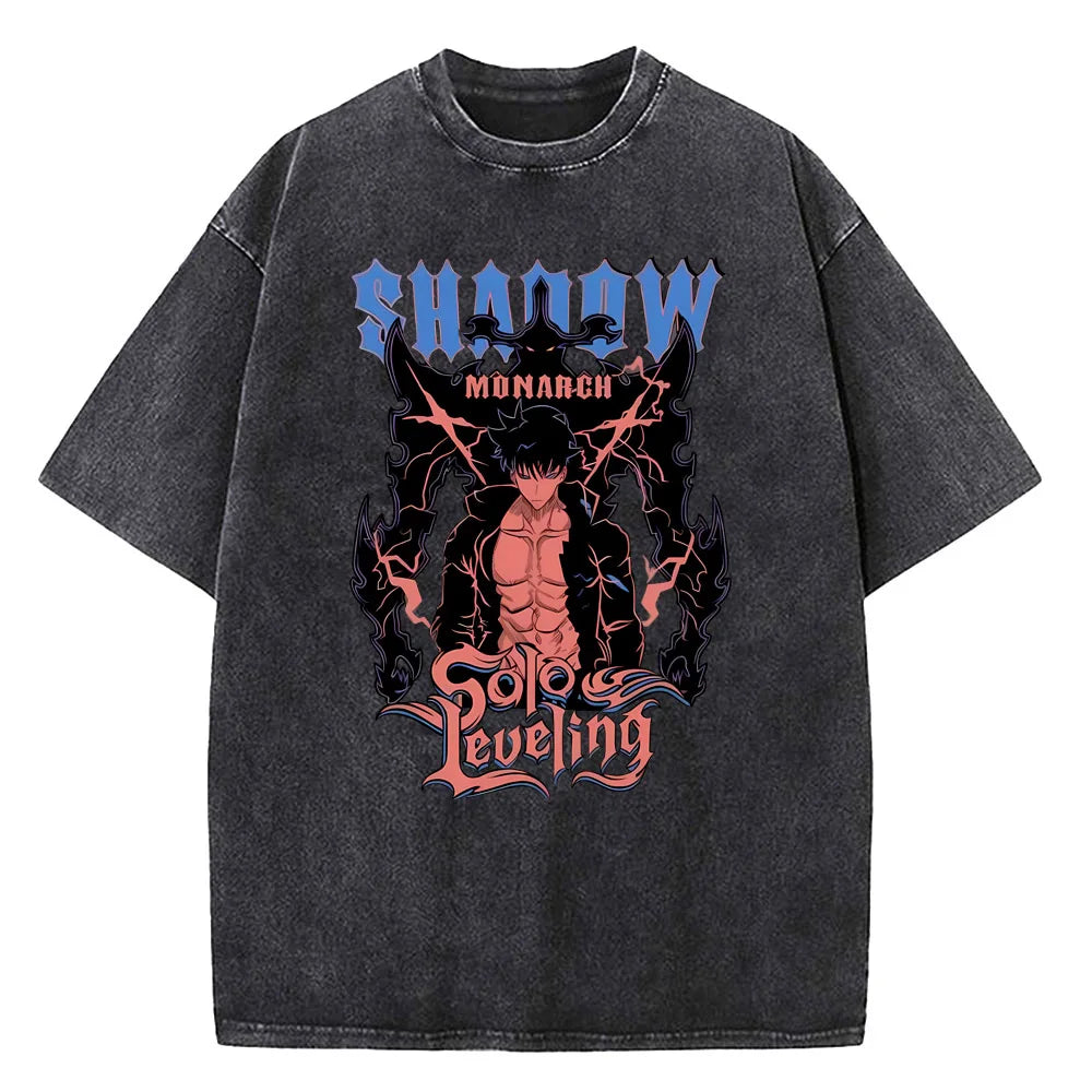 Camiseta Dark Fade, Solo Leveling