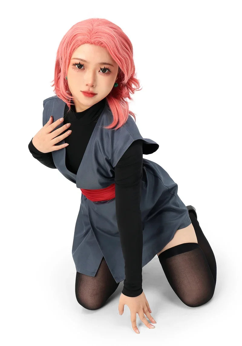 Fantasia Cosplay Adulto Saga Goku Black, Dragon Ball Super