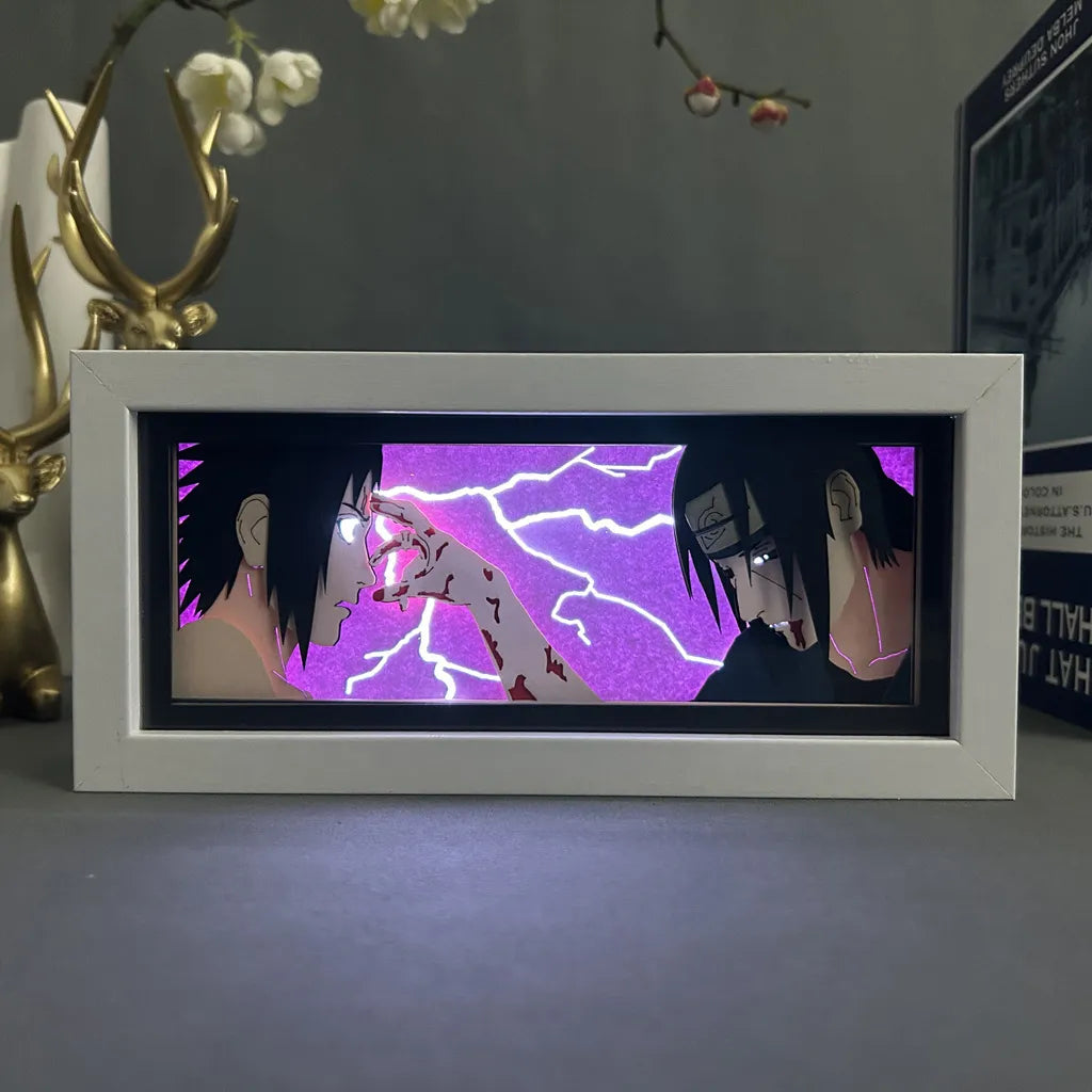 Quadro Luminoso Naruto World